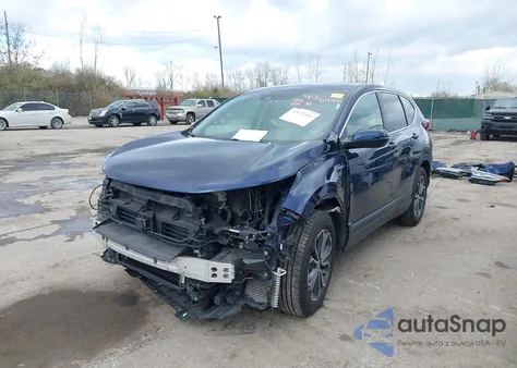 2021 Honda Cr-V Hybrid Ex-L из США, поврежденный, VIN 7FART6H85ME030120